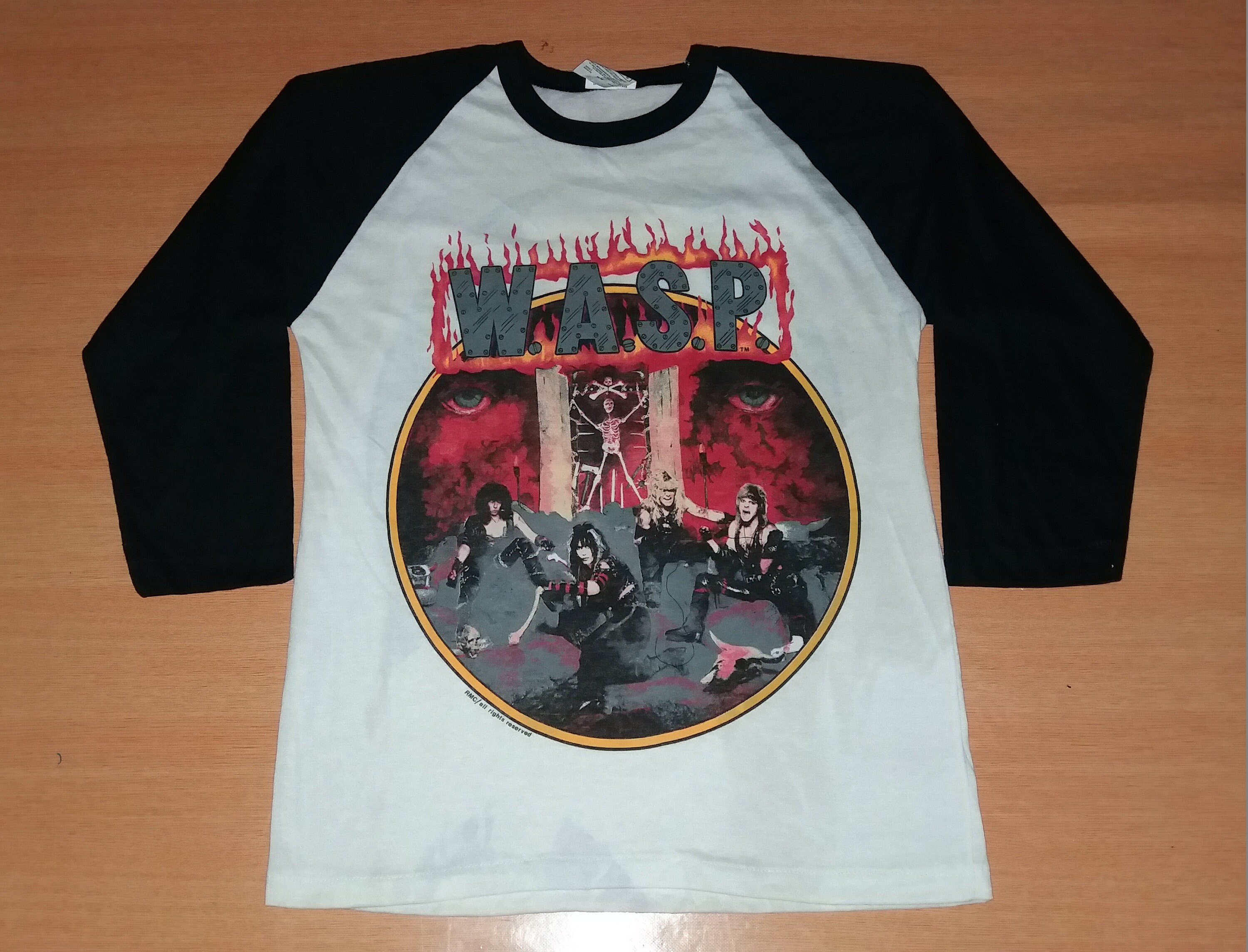 Vintage 1984 W.A.S.P Promo Tour Concert Very Rare 80s Mint