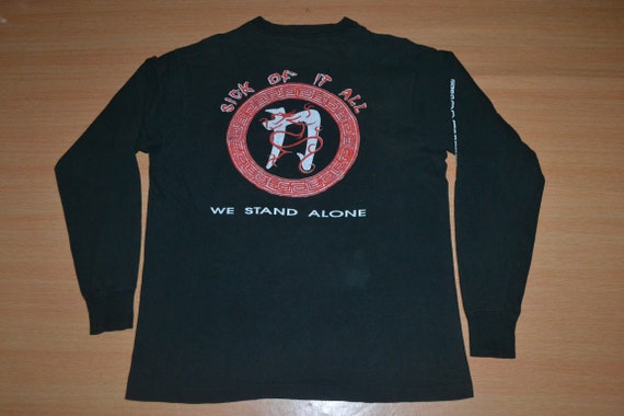 sick of it all NYHC Tシャツ　ビンテージ Vintage “Sick of it All” Band Tee Shirt T-Shirt New York