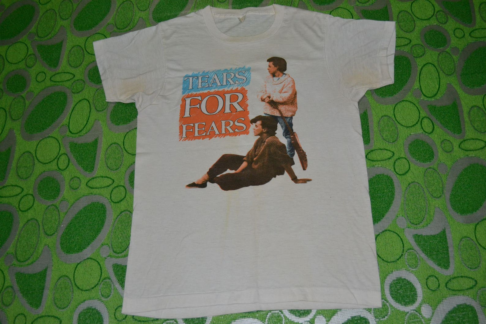 Vintage 1985 TEARS FOR FEARS Songs From the Big Chair Tour Etsy