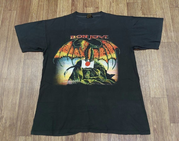 Vintage 1995 BON JOVI Japan Tour Concert promo ra… - image 1