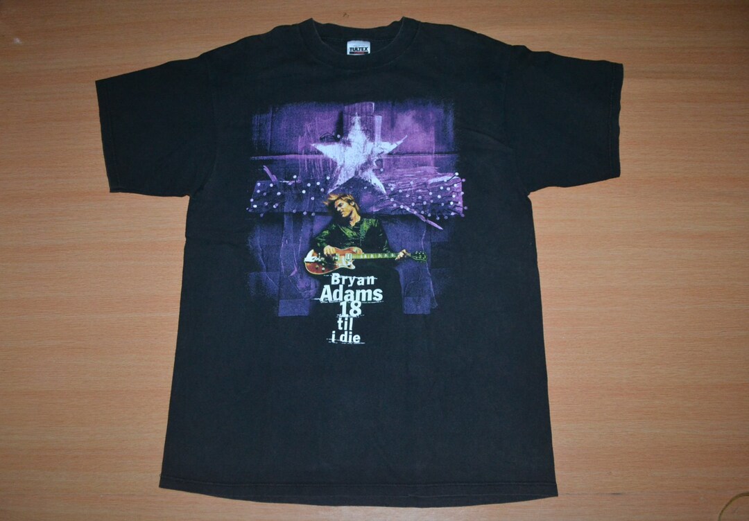 Vintage 1997 BRYAN ADAMS 18 Til I Die Tour Concert rare Xl Size
