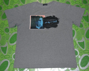 Vintage 90er Jahre ANDY WARHOL Selbstporträt 1967 Pop Art seltene L Größe T-shirt