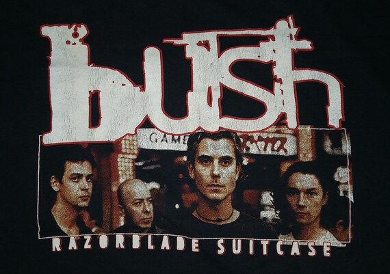 Vintage 1997 BUSH Razorblade Suitcase Gavin Rossdale UK Tour