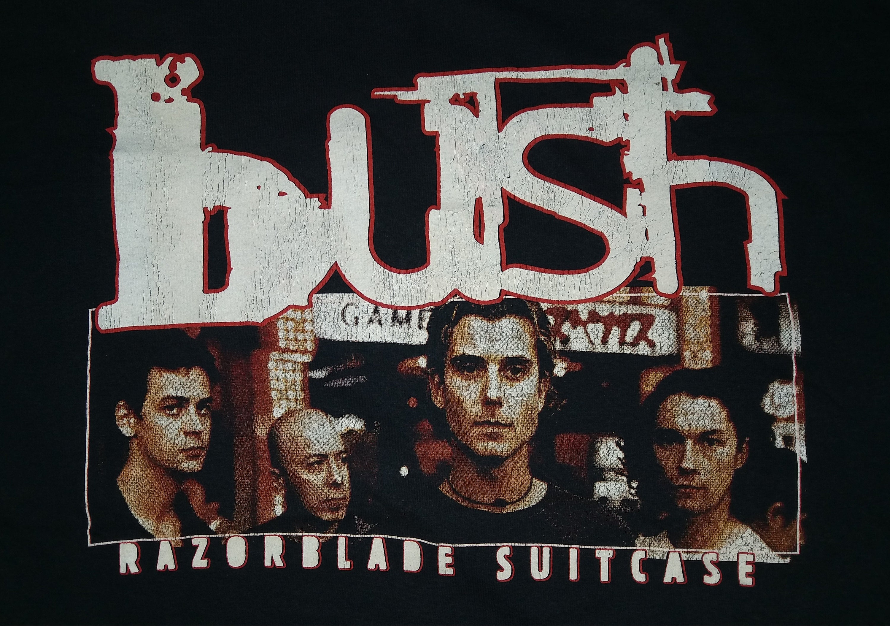 Vintage 1997 BUSH Razorblade Suitcase Gavin Rossdale UK Tour