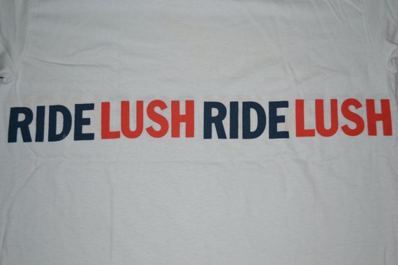 Vintage 90s Ride Lush Tour Concert Promo Shoegaze Rare 80s Etsy