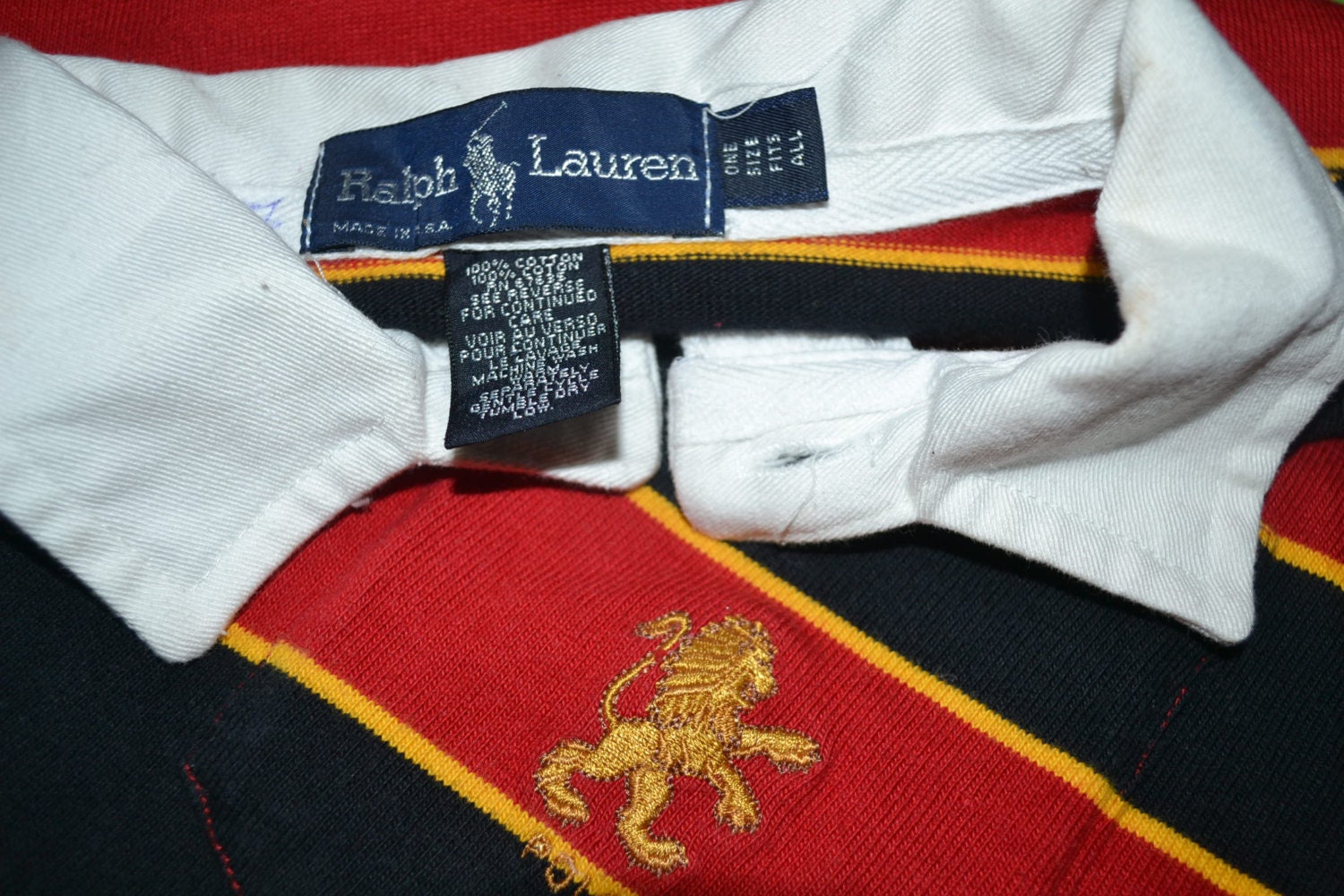 90s “ POLO by Ralph Lauren “rugger shirt Vintage Rugby Shirt (c. 1990s) - Size XL