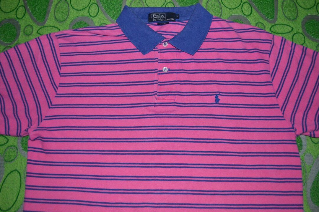 Polo ralph lauren sales pink striped shirt