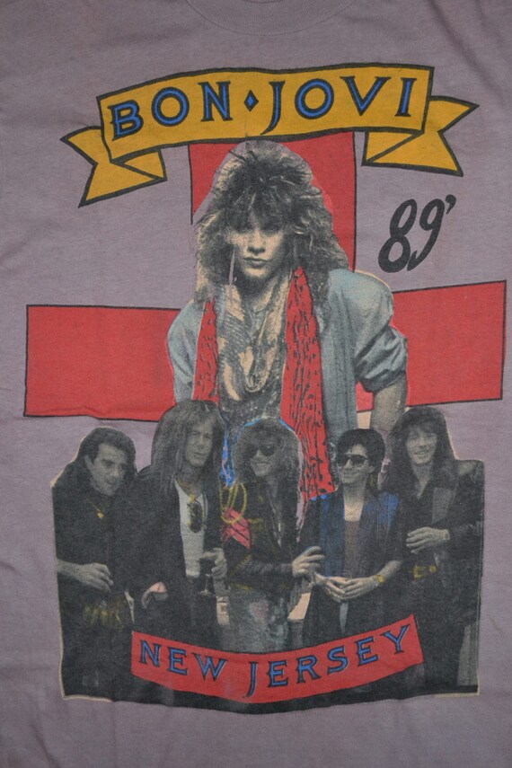 Vintage 1989 BON JOVI the Jersey Syndicate Tour Concert Mega Rare