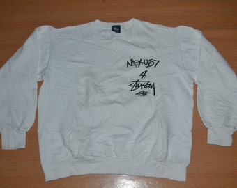old STUSSY バケハ 90s OLD STUSSY ステューシー バケハ☆ショーンフォントロゴ刺繍