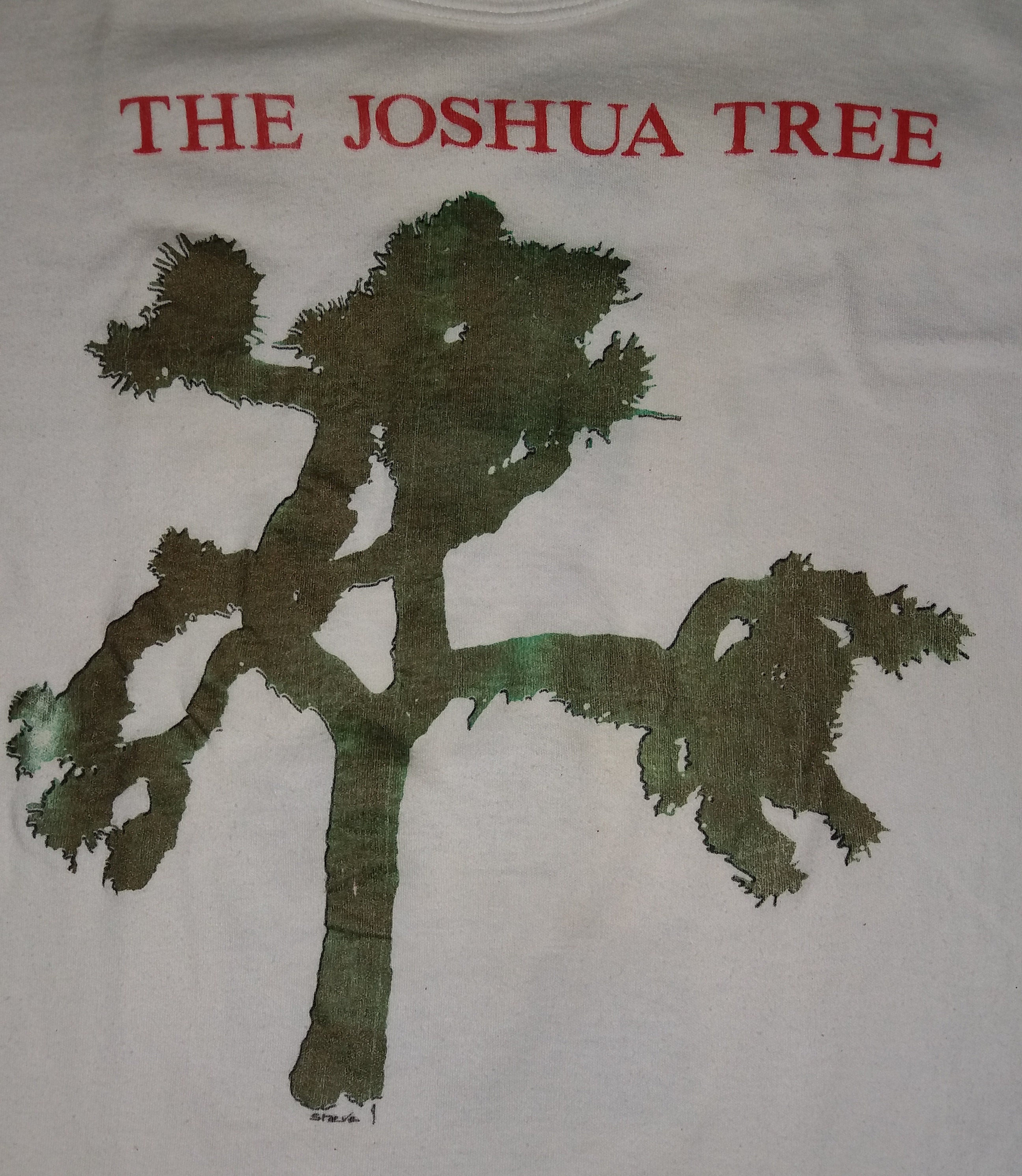 Vintage 1987 U2 the Joshua Tree Tour Concert Promo Album