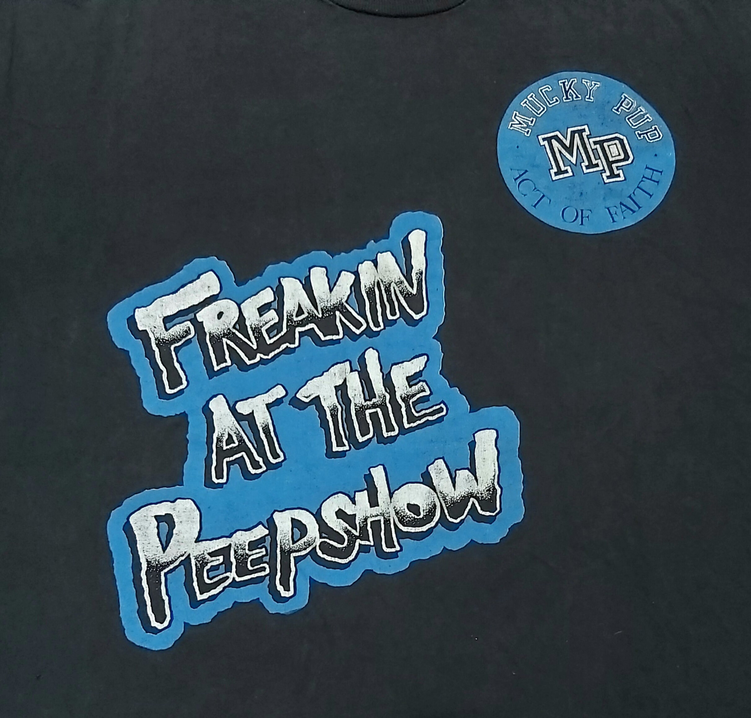 Vintage 1992 MUCKY PUP Act of Faith Tour Concert Gig D.R.I