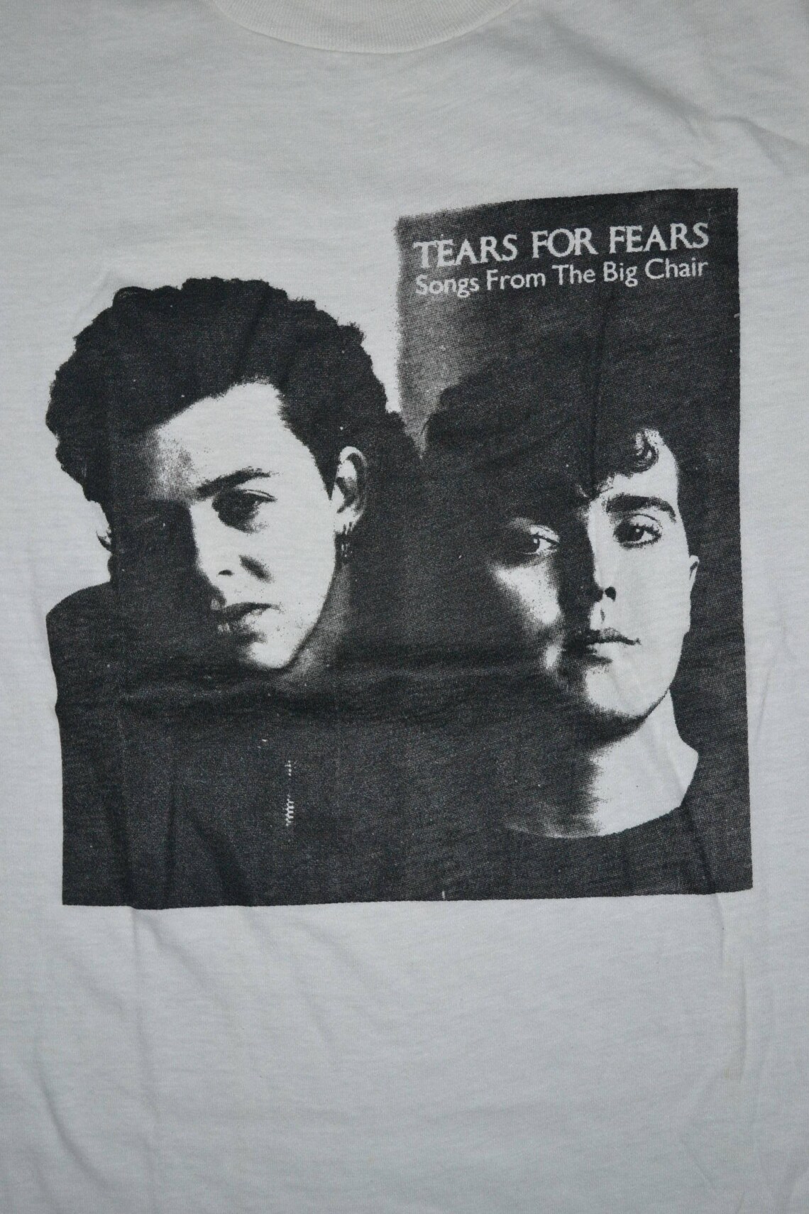 Vintage 1985 TEARS FOR FEARS Songs from the Big Chair Tour Etsy