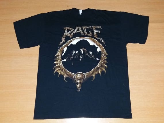 Vintage 90s RAGE End of All Days Tour Concert German Power Metal