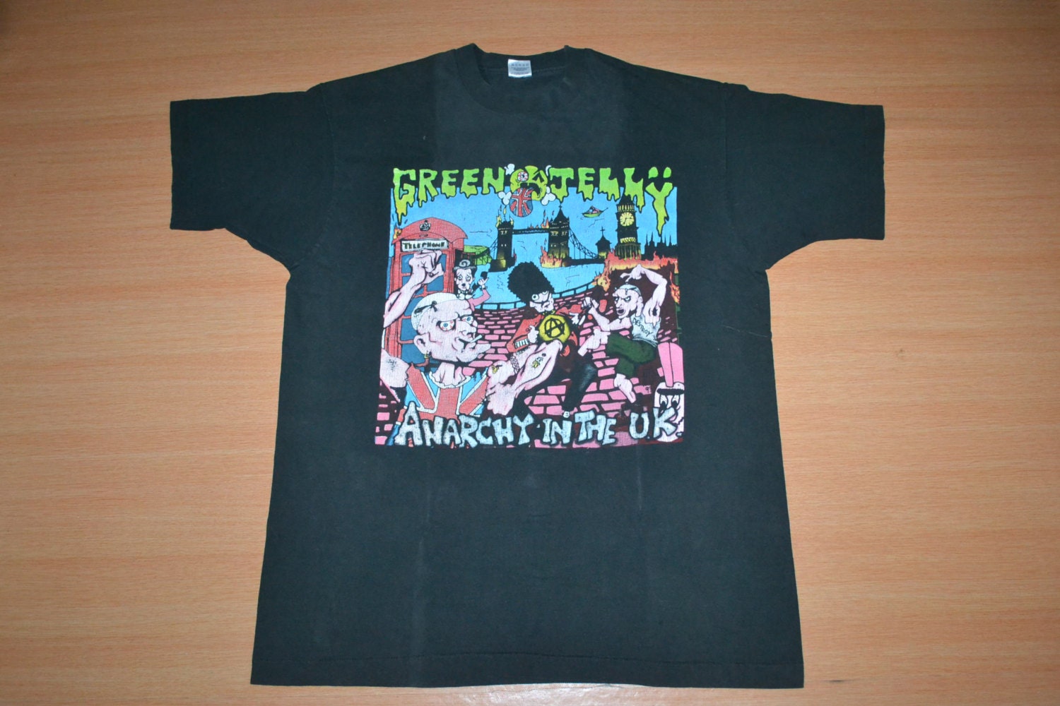 Vintage 1993 GREEN JELLY Anarchy in the Uk Tour Concert Promo Rare