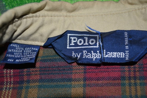 Vintage 90s POLO by Ralph Lauren PRL Bomber style… - image 4
