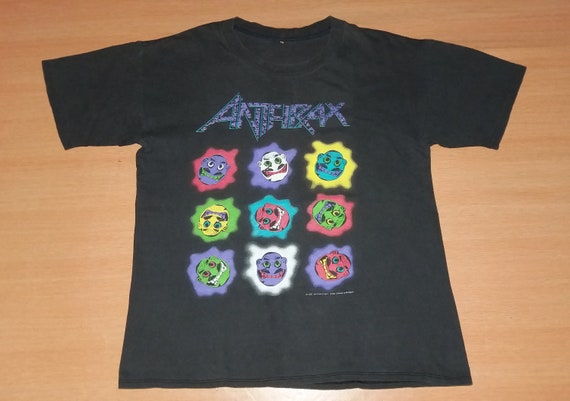 anthrax t shirts vintage