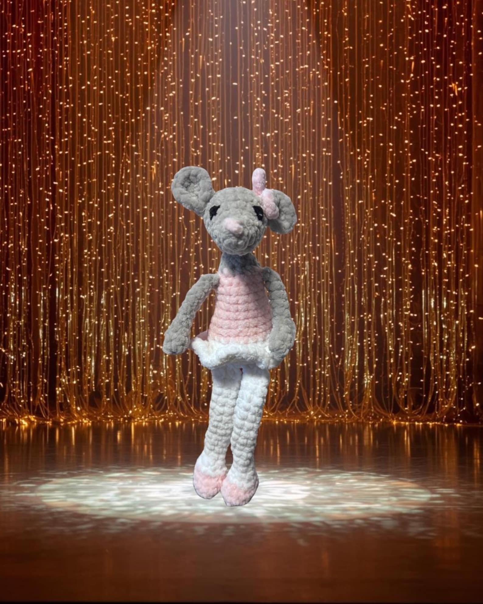 Ballerina Mouse - Pdf Pattern - Etsy