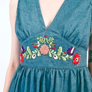 Summer Meadow PDF Hand-Embroidery Pattern