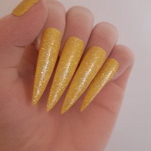 Translucent Above Elbow Gloves With Yellow Nails For Performance Bridal Gloves Cosplay Costume Sexy Gloves Party Wear Elastic Tights