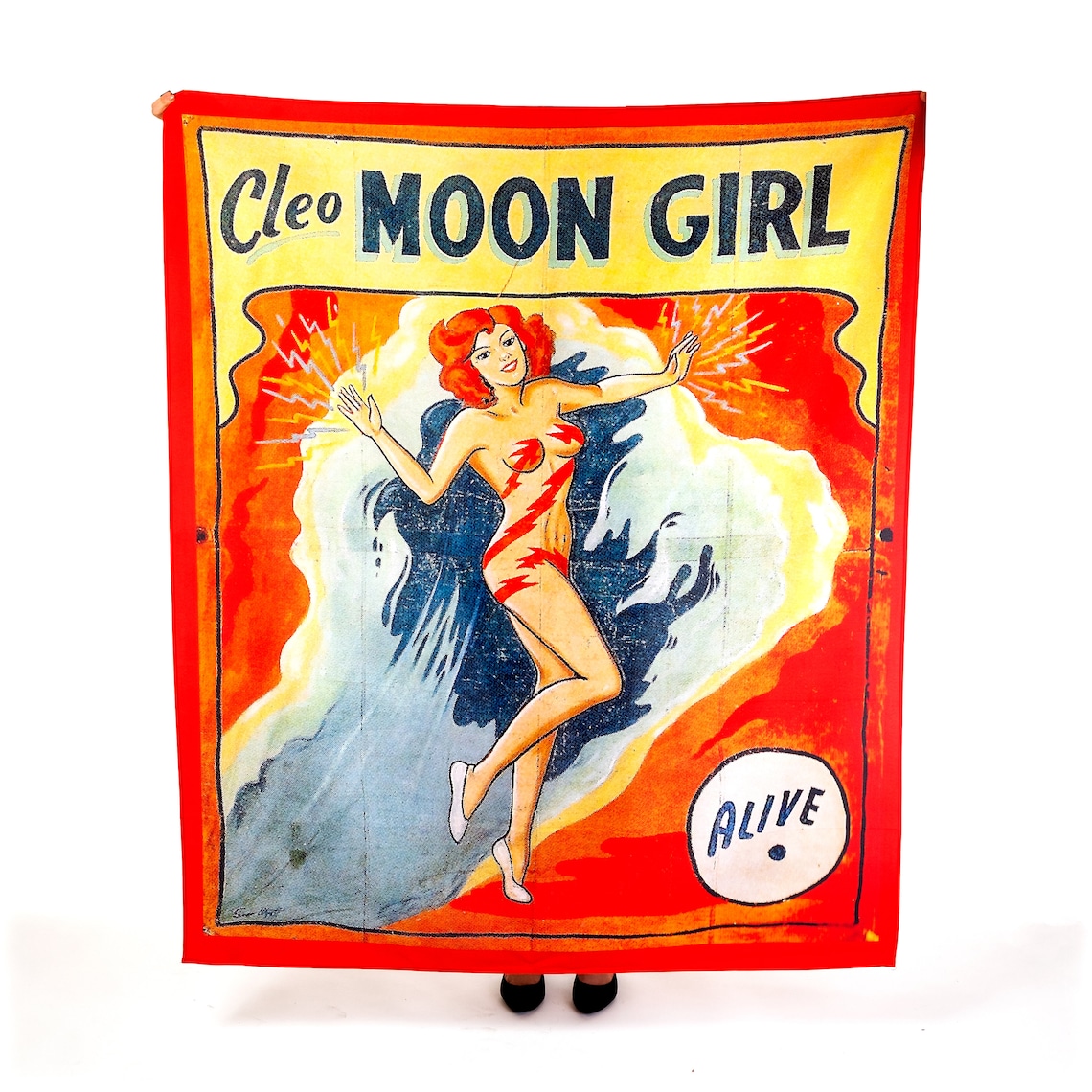 Vintage Freak ShowSide Show Banner tapestry 50X60 | Etsy