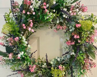 Floristry 14 Artificial Lavender Wreaths Flowers Arrangements Front Door Wall Homer Wedding Decoration Floristry 14 Artificial Lavender Wreaths Flowers Arrangements Front Door Wall Homer Wedding Decoration
