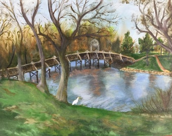 Spring lake bridge