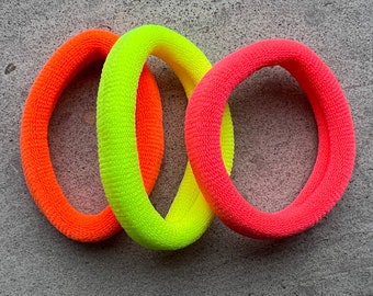 dreadlocks rubber band neon for dreads and braids long hairs stretchy hair ties
