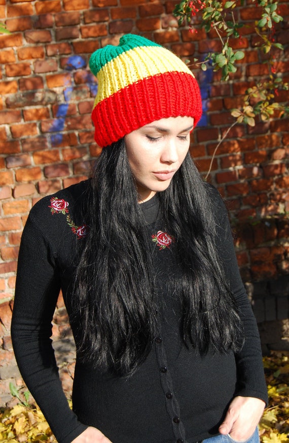 Berretto All'uncinetto Con Dreadlock: Berretto Rasta Fatto A - Foto 4
