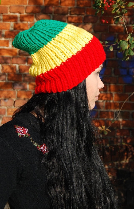 Berretto All'uncinetto Con Dreadlock: Berretto Rasta Fatto A - Foto 5
