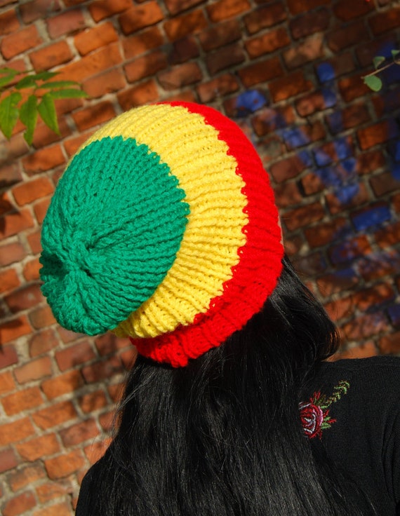 Berretto All'uncinetto Con Dreadlock: Berretto Rasta Fatto A - Foto 2