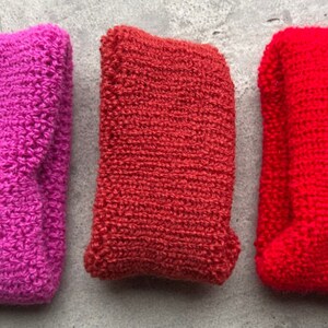 dreadlocks rubber band red pink for dreads and braids long hairs stretchy hair ties