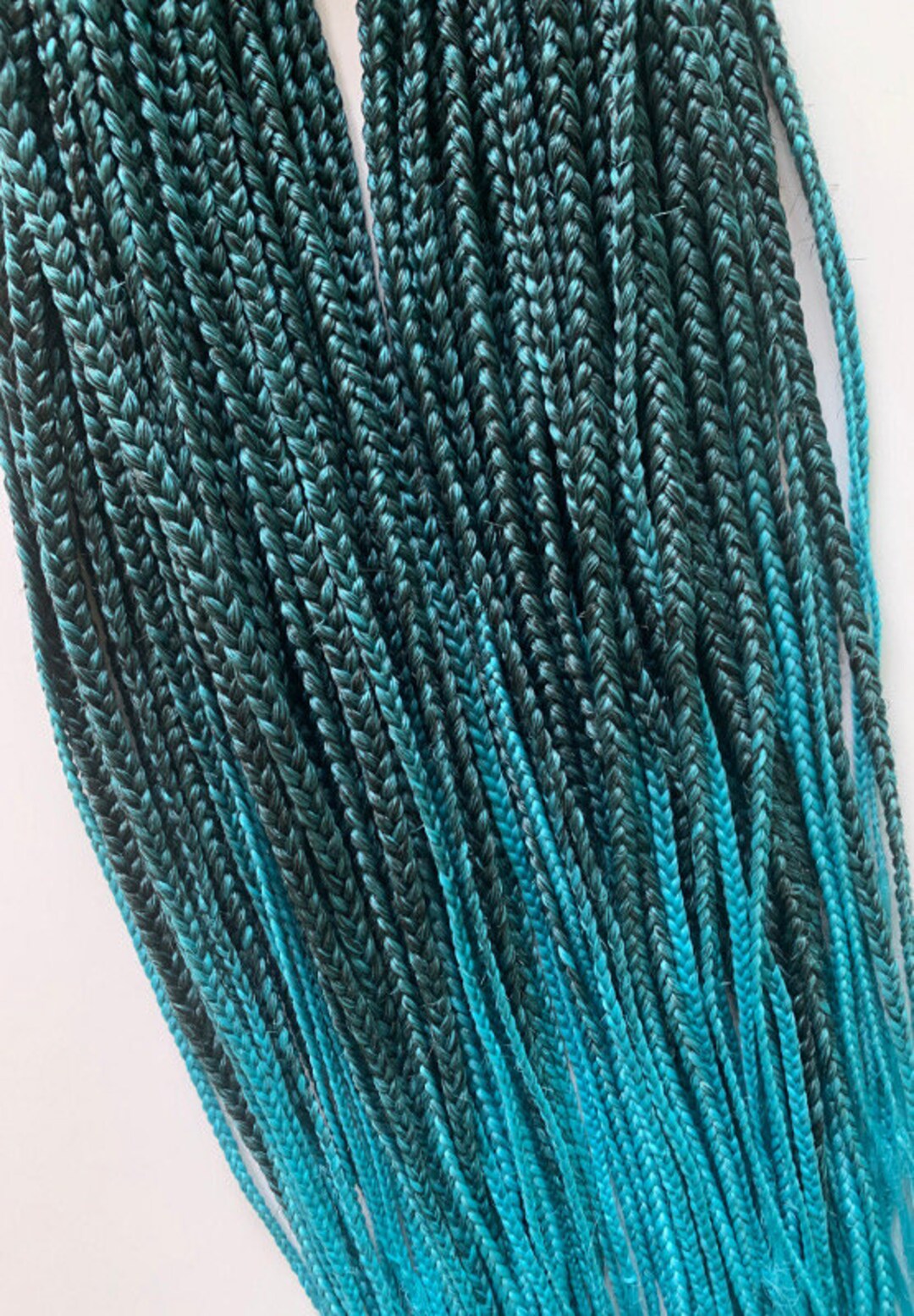 Synthetic Ombre DE Kanekalon Hair BRAIDS Extensions Set Etsy