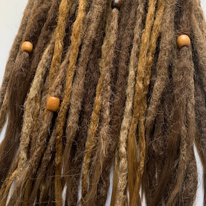 synthetic ombre DE kanekalon hair DREADS extensions set DREADLOCKS