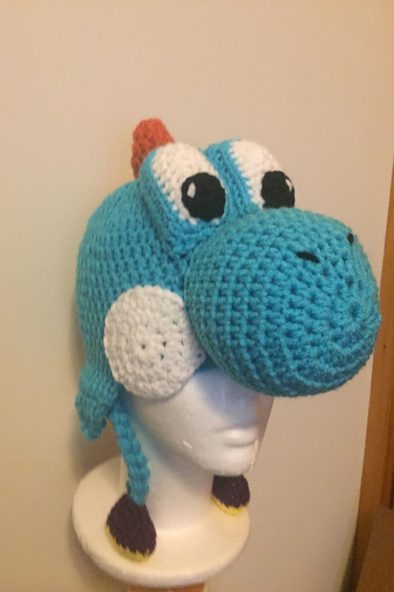 Super Mario inspired Yoshi Hats Etsy