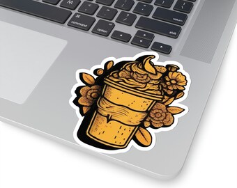 coffee & friends autumn 03 Vinyl Sticker