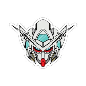 GN-001 Gundam Exia Vinyl Sticker, Best Friend Gift, Cute Stickers, Food Decal, MacBook Decal, Stickers MacBook Pro image 8