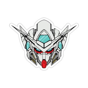 GN-001 Gundam Exia Vinyl Sticker, Best Friend Gift, Cute Stickers, Food Decal, MacBook Decal, Stickers MacBook Pro image 5