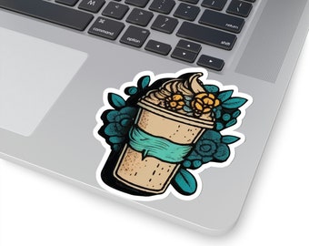 Coffee & friends winter 03 Vinyl Sticker