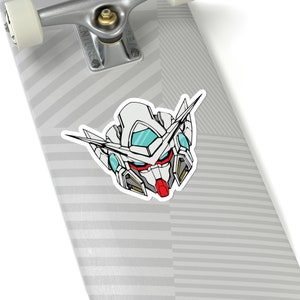 GN-001 Gundam Exia Vinyl Sticker, Best Friend Gift, Cute Stickers, Food Decal, MacBook Decal, Stickers MacBook Pro image 10