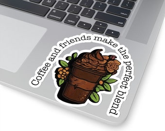 coffee & friends spring 01 Vinyl Sticker