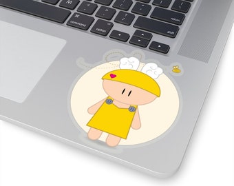 Kawaii Japanese Vinyl Sticker, Best Friend Gift, Cute Stickers, Food Decal, Macbook Decal, Stickers Macbook Pro