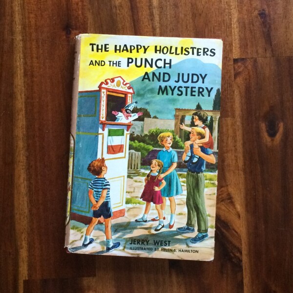 The Happy Hollisters and the Punch and Judy Mystery - Vintage Youth/Children's Hardcover Chapter Book/Novel 1974