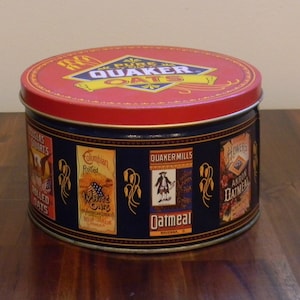 1983 Limited Edition Quaker Oats Tin