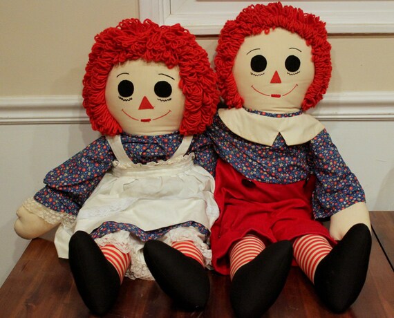 vintage stuffed dolls