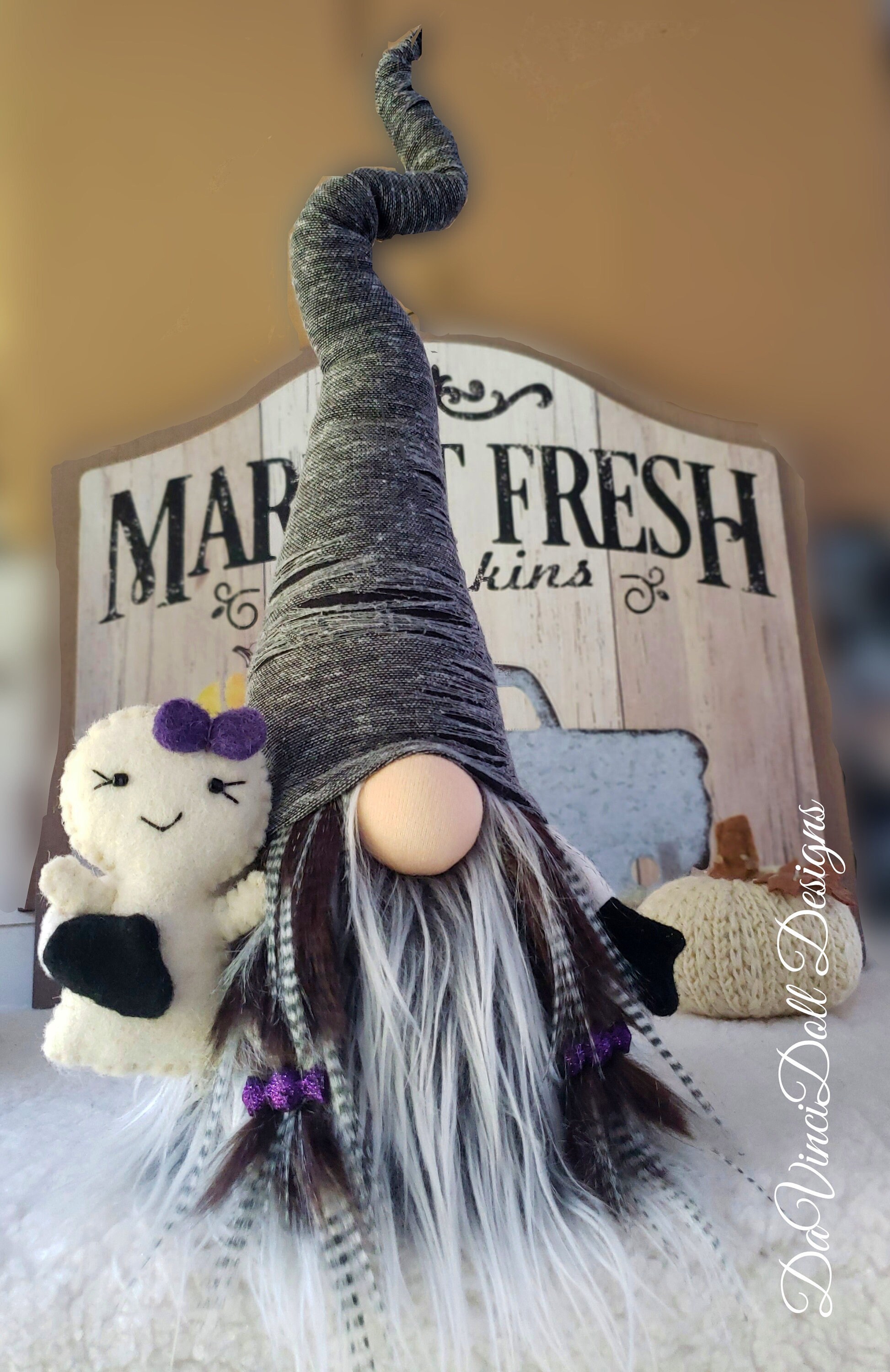halloween gnome plush