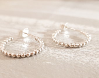 1000 and 1 bead... Earrings made of 925 sterling silver size M