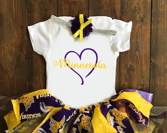 vikings baby girl clothes