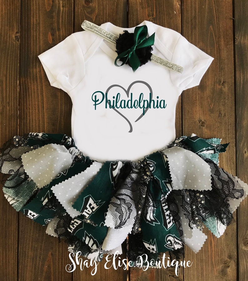 eagles onesie baby girl