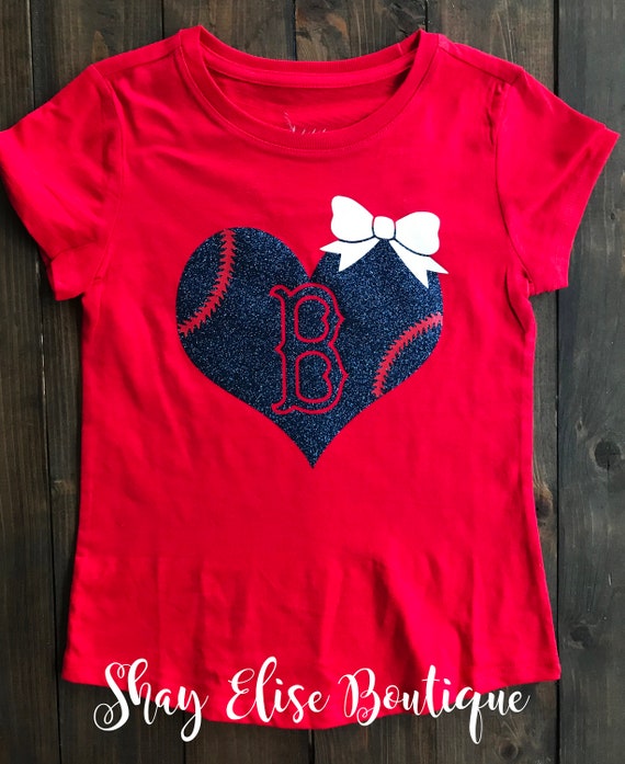 red sox shirt girls