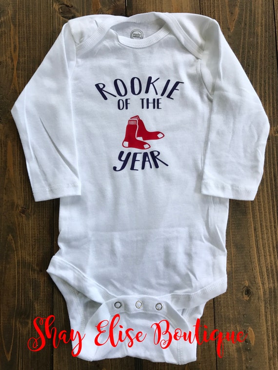 boston red sox baby onesie